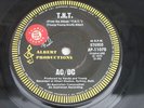 Vintage ACDC Record 45 - TNT Sample, Promo Copy, AC DC