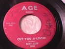RICKY ALLEN Cut You A Loose KILLER MOD R&B SOUL 45 HEAR