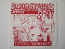 BLOODSTAINS ACROSS SPAIN LP KBD, BACK TO FRONT PUNK OOP