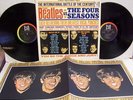 BEATLES VS FOUR SEASONS RARE 1964 VJ MONO 2LP w/POSTER
