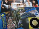 IRON MAIDEN LP Somewhere In Time +Poster Complete Japan