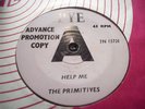 RARE NM UK DEMO - THE PRIMITIVES - HELP ME - PYE
