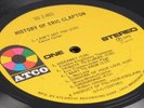 HISTORY OF ERIC CLAPTON 2X LP Signed Autographed VG+