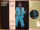 DAVID BOWIE #13 DAVID LIVE US RYKO LTD CLEAR VINYL 2LP