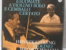BACH violin & harpsichord SZERYNG & WALCHA 2lp PHILIPS