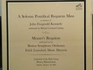 LEINSDORF mass for john f kennedy 2 LP SD VG++ LSC 7030