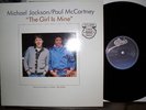 MICHAEL JACKSON/PAUL MCCARTNEY - THE GIRL IS MINE -RARE