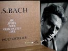 J.S. BACH – 6 SUITES POUR VIOLONCELLE SEUL. P. TORTELIE