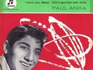 Paul Anka - I love you Diana - Columbia EP SEGW 7867