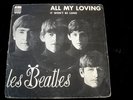 LES BEATLES/ALL MY LOVING/POCHETTE VIDE/ONLY SLEEVE