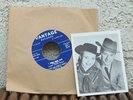 SKY KING & PENNY SING RARE 45 RPM RECORD & PHOTO
