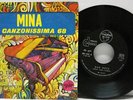MINA-RARE DISCO TRIS 1968 7' SINGLEw P/S-ITALDISC-ITALY