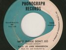 JO ANN HENDERSON Baby Please Don't Go. NORTHERN SOUL