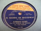 Cuban ALFREDITO VALDES El Mambo En Broadway SMC 1233