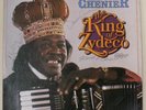 Clifton Chenier AUTOGRAPHED Arhoolie Zydeco LP Blues