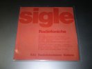 SIGLE RADIOFONICHE MINI LP PROMO RAI