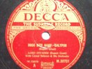 KING RADIO Lionel Belasco CALYPSO UK Decca LORD INVADER