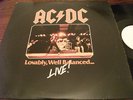 ACDC RARE   LP AC DC SCARCE LIVE LOVABLY EXCELLENT  