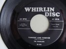 THE WHIRLERS Rare 1950's Doo-Wop WHIRLIN DISC 108  VG+