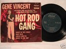 GENE VINCENT HOT ROD GANG EP UK 7