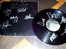 AC/DC, RECORD, BACK IN BLACK , SIGNED, RECORD/ LP.