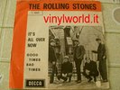 ROLLING STONES IT'S ALL OVER NOW ONLY ITALIAN PS RED