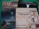 OUTLAWS   FOUR RECORD DEAL     VINYL  LP'S  33 RPM
