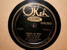 Okeh 41253 Ed Lang Tommy Jimmy Dorsey Freeze an Melt 78