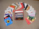 Various 1960's, 70's and 80' single records 45 rpm x 78