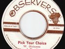 Max Romeo & Niney - Pick Your Choice - KILLER ???