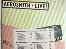 AEROSMITH live 2 LP WHITE LABEL PROMO CLASSIC HARD ROCK