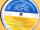 BRIAN EPSTEIN INTERVIEW BBC TRANSCRIPTION LP BEATLES