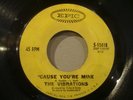Northern Soul-VIBRATIONS-CAUSE YOURE MINE-EPIC-Hear