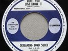 SCREAMING LORD SUTCH Jack The Ripper Brit Promo 45 EXC+