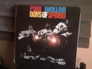 PAUL WELLER, DAYS OF SPEED, RARE LIVE VINYL LP
