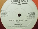 PROMO* Raw Silk - Do It To The Music *CRAZY RARE* 1982