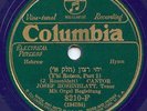 JOSEF ROSENBLATT, Yiddish Hymns, Col. BLUE WAX 8210
