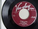 THE SPANIELS Rare 1950's Doo-Wop VEE-JAY 178  VG+