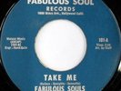 rare Soul Funk 45 FABULOUS SOULS take me Listen