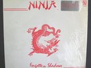 NINJA 'forgotten shadows' LP private heavy metal nwobhm