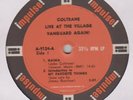 JOHN COLTRANE Live At Village Vanguard Again Impulse Lp