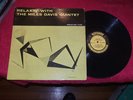 RELAXIN WITH  MILES DAVIS QUINTET 1957 LP-PRESTIGE-BERG