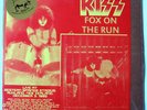 KISS FOX ON THE RUN RARE DOUBLE PINK MARBLE VINYL LP