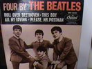 BEATLES FOUR BY THE BEATLES EAP1-2121 SLEEVE EP 45 +ONE