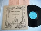SIGNED Jim Spencer LP LANDSCAPES wLYRIC SHEETpsych folk