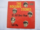 Rolling Stones Its all over now /  Single 5 Köpfe Cover