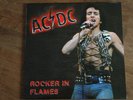 AC/DC    Rocker in Flames   Bon Scott  373/500    rare