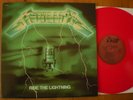 METALLICA - Ride the lightning LP * rare ltd. RED VINYL