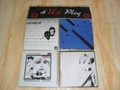 4 RARE U2 IRISH IMPORT 7