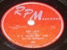 BB KING 78 rpm RPM 468 BLUES E+